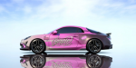 Alpine A110, вдохновлённый Rocket League, просто… розовый