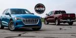 Audi e-tron 2019 года тяжелее, чем наш долгосрочный пикап с рамой 1500 года