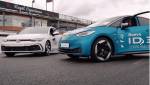 Drag Race: New Golf GTI Vs. Volkswagen ID.3