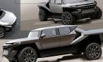 GMC Hummer EV выглядел почти так