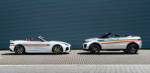 Jaguar F-Type SVR и Range Rover Evoque Convertibles идут радостью для гордости