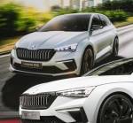 Skoda показала интерьер модели Scala