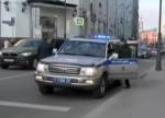 VIP-такси для блондинки или шопинг на полицейском автомобиле