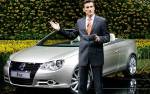 VW Eos, с новой 5-панельной выдвижной крышей, дебютирует в 2005 году