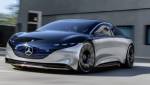 Vision EQS демонстрирует электрическое, самоходное видение Mercedes