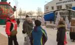Боксеры устроили специальную новогоднюю елку для детей