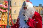 Дед Мороз из Великого Устюга побывал в Москве у победной елки
