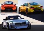 Эскизы раннего дизайна BMW 2 серии 2022 года демонстрируют существенно другое купе