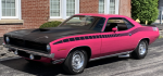 Эта поддельная Plymouth Cuda 1970 года была продана с аукциона как редкий розовый AAR - дважды