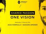 Формула 1: Renault, презентация 12 февраля для автомобиля 2020 года