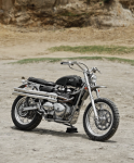 Кастомный Triumph Scrambler с винтажными нотками вплоть до одиннадцати