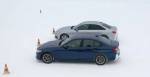 Кто лучше всех катается на снегу? RWD BMW против FWD Audi Drag Race – на удивление, это весело