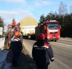 На БелАЭС везут огромное оборудование