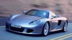 Наслаждайтесь просмотром этого уникального Porsche Carrera GT в бирюзовом цвете в дороге