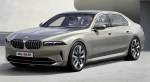 Неофициальные рендеры BMW 7 серии 2023 удаляют разделенные фары
