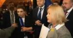 Украинский депутат толкнул и оскорбил Ольгу Скабееву