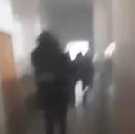 В Киеве загорелось здание университета со студентами внутри