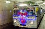 В метро Москвы установили табло с отсчетом времени до Нового 2019 года