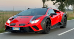 Видео: Lamborghini Huracan Sterrato встречает гладкое асфальтовое покрытие для разгонных заездов