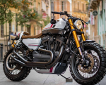 Взгляните на Revenant, кастомный Harley-Davidson XR1200X, который вам, вероятно, очень понравится