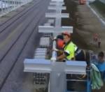Завершено возведение опор железнодорожной части Крымского моста