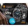 Часы-мультитул Leatherman Tread Tempo и фонарь в подарок