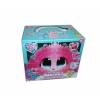 Мягкая игрушка пушистик-потеряшка в чемодане с аксессуар