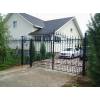 Изготовление металлических ограждений с установкой